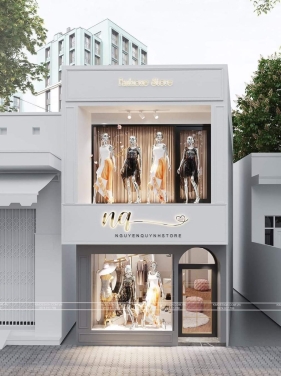 Thiết kế - xây dựng shop thời trang