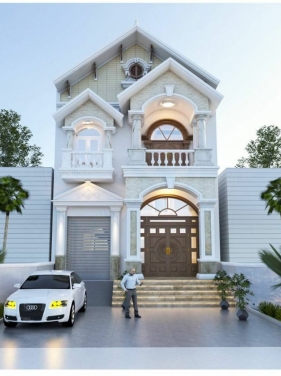Dinh thự mẫu cổ điển giá tốt 