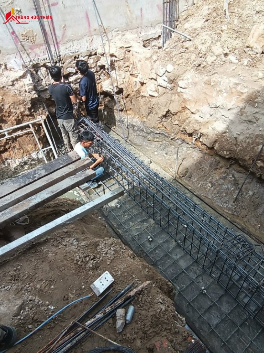 TIẾN ĐỘ THI CÔNG CÔNG TRÌNH NHÀ PHỐ